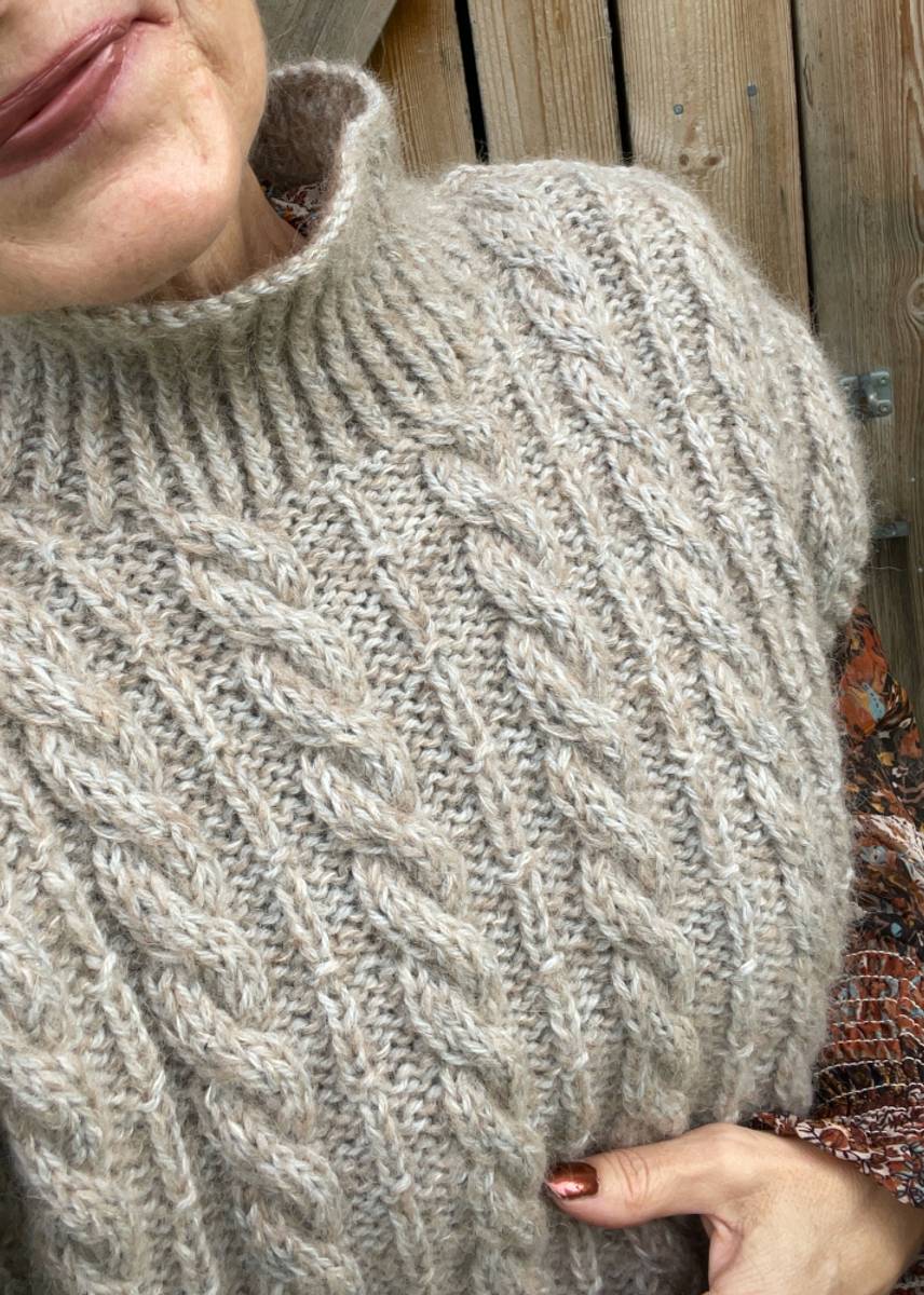 Pattern - Cable Sliopver / FletteVesten 